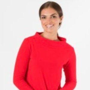 Brighton Boatneck Top (Red)